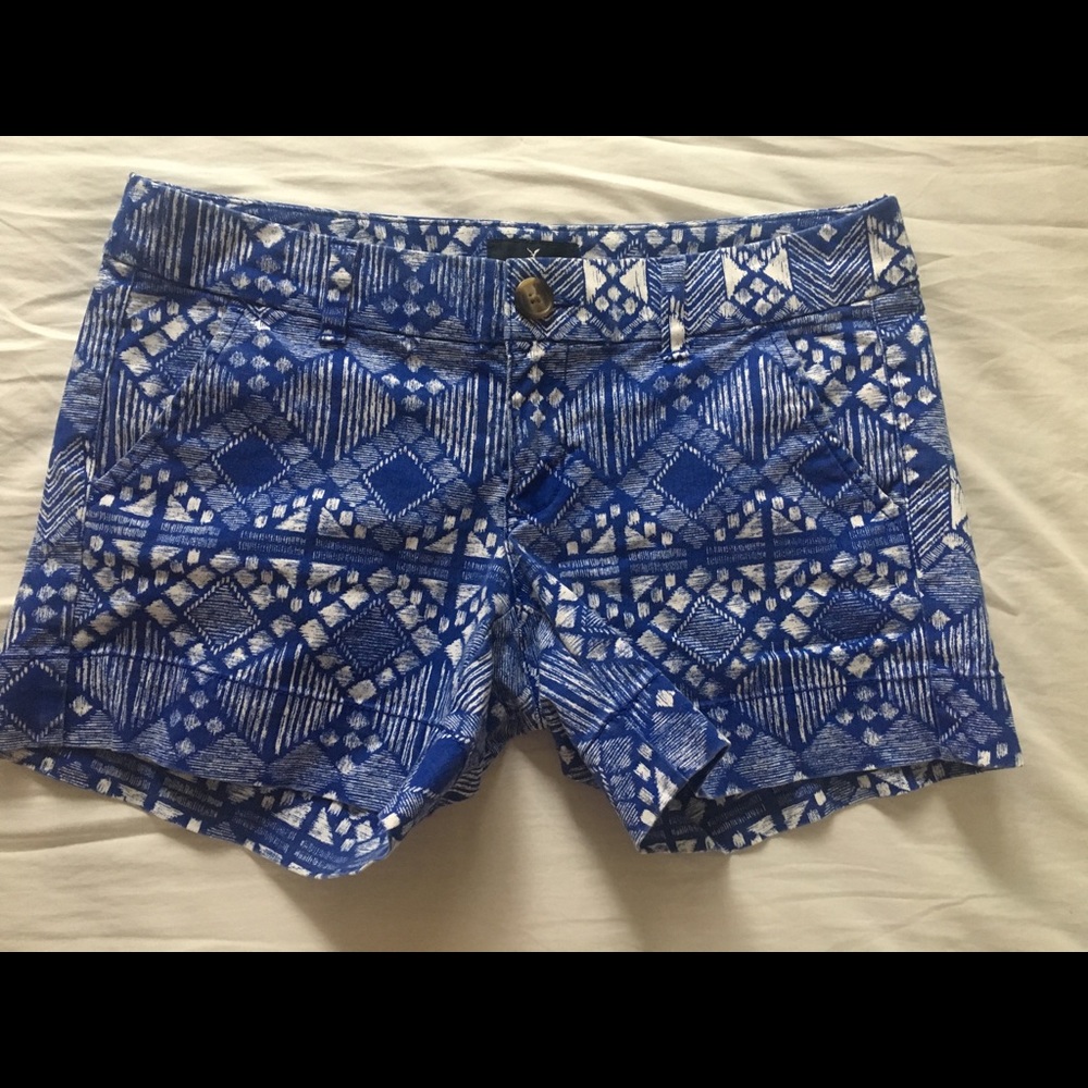 AEO print shorts